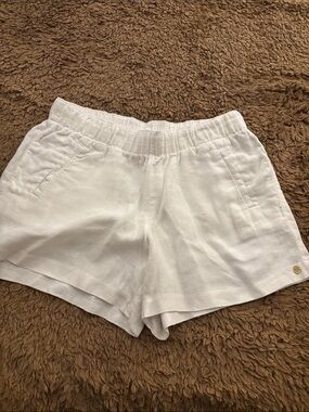 Lilly Pulitzer Lilo Linen Shorts - size M